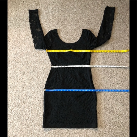 City Studio Lace Dress Sz 7  Holiday Party Sexy Vintage - Picture 5 of 10